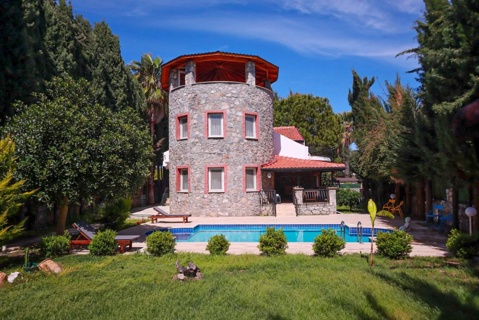 Dalaman Karaçalı'da Doğa İle İç İçe, Özel Havuzlu, Ferah Villa 45791